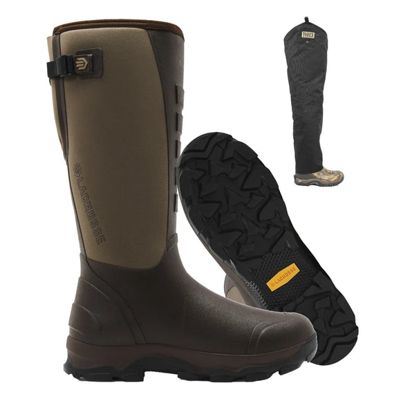 Lacrosse Alpha Lite II Boots W/Yoder Black Wicked Chaps